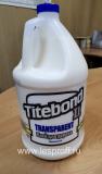 Клей - Titebond ll Transparent влагостойкий прозрачный 3,7л.